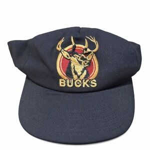 Vintage Made in USA Snapback Hat | Bucks “Buck The System” Embroidered Cap